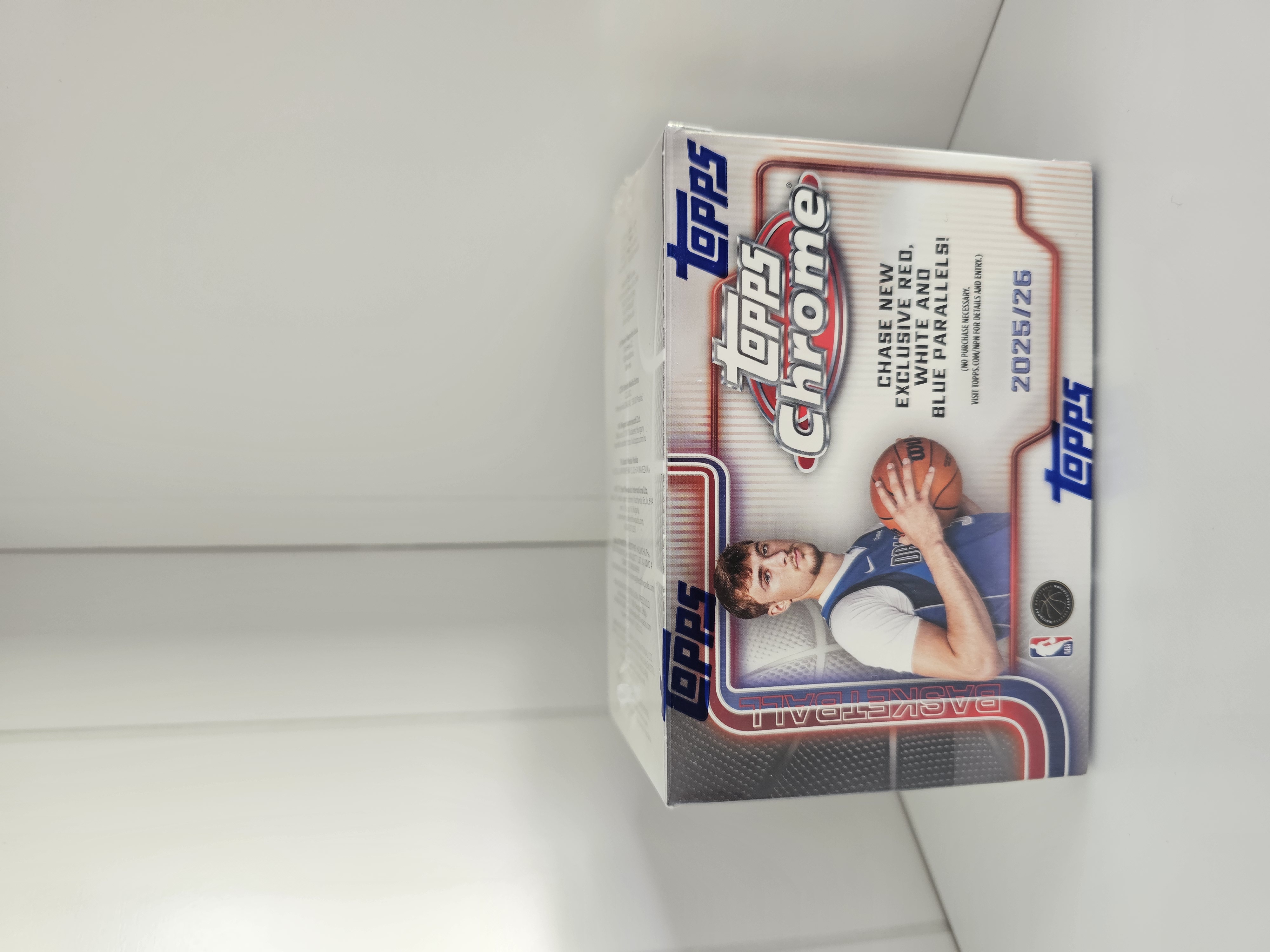 Topps 2025 2026 NBA Basketball Chrome Value factory sealed hobby box