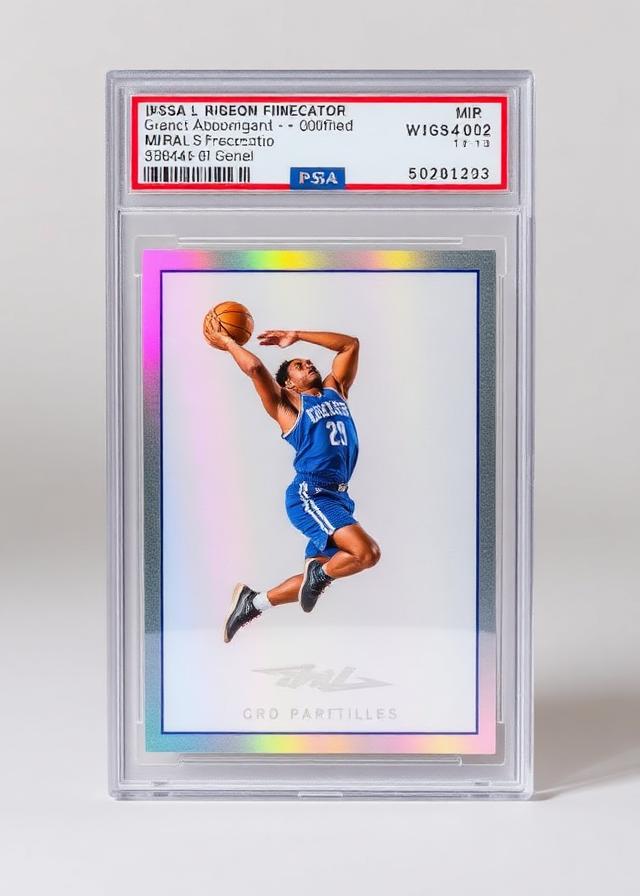 Graded NBA rookie card